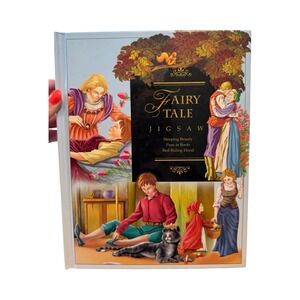 Innovage Fairy Tale Jigsaw Puzzle Book 2004 Sleeping Beauty Red Riding Hood